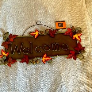 Harvest time Welcome Sign